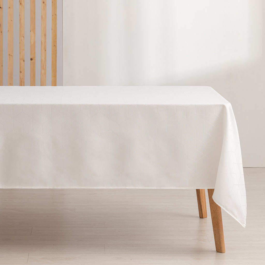 Mantel antimanchas jacquard Line