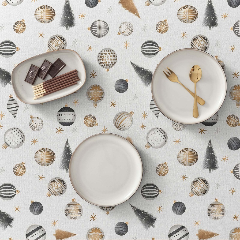 MANTEL NAVIDAD ESTAMPADO