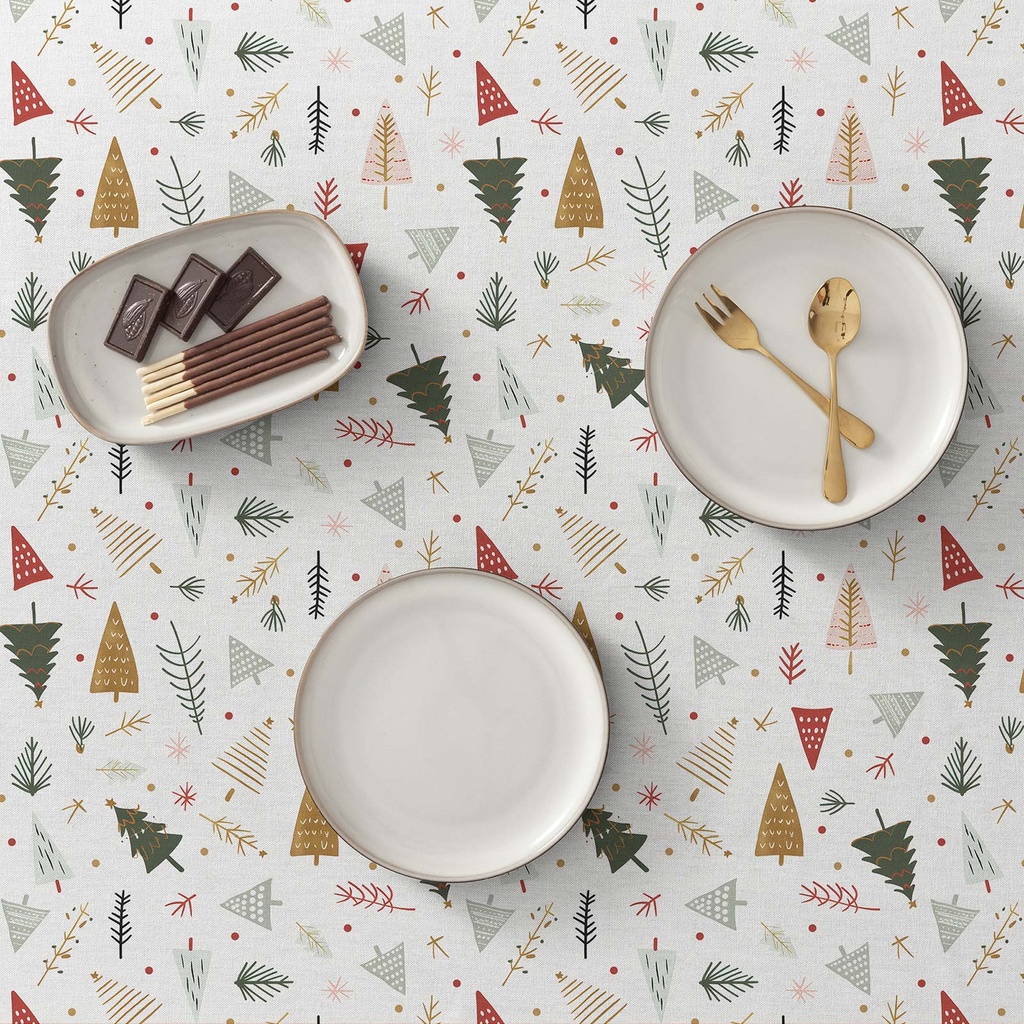 MANTEL NAVIDAD ESTAMPADO