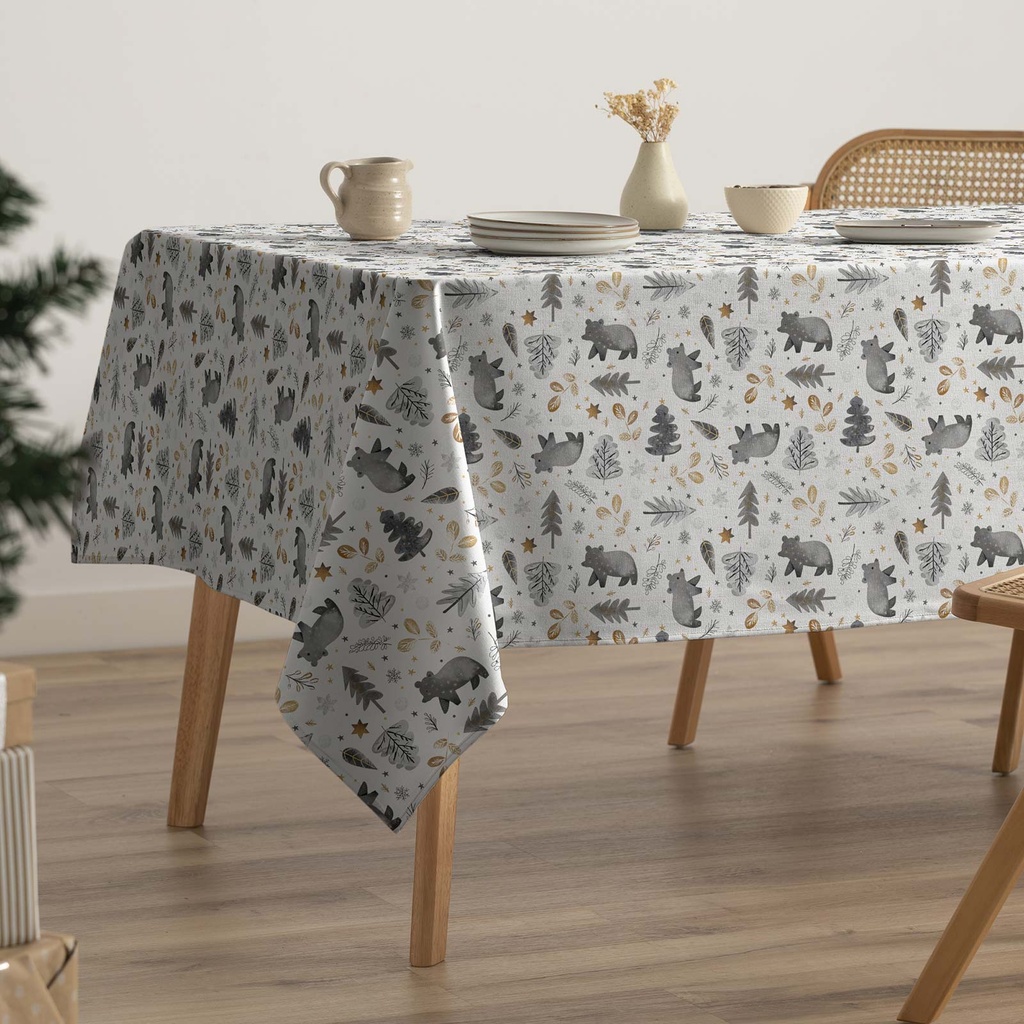 MANTEL NAVIDAD ESTAMPADO