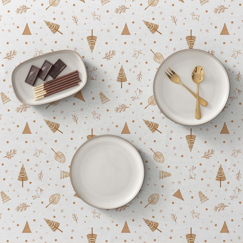 MANTEL NAVIDAD ESTAMPADO