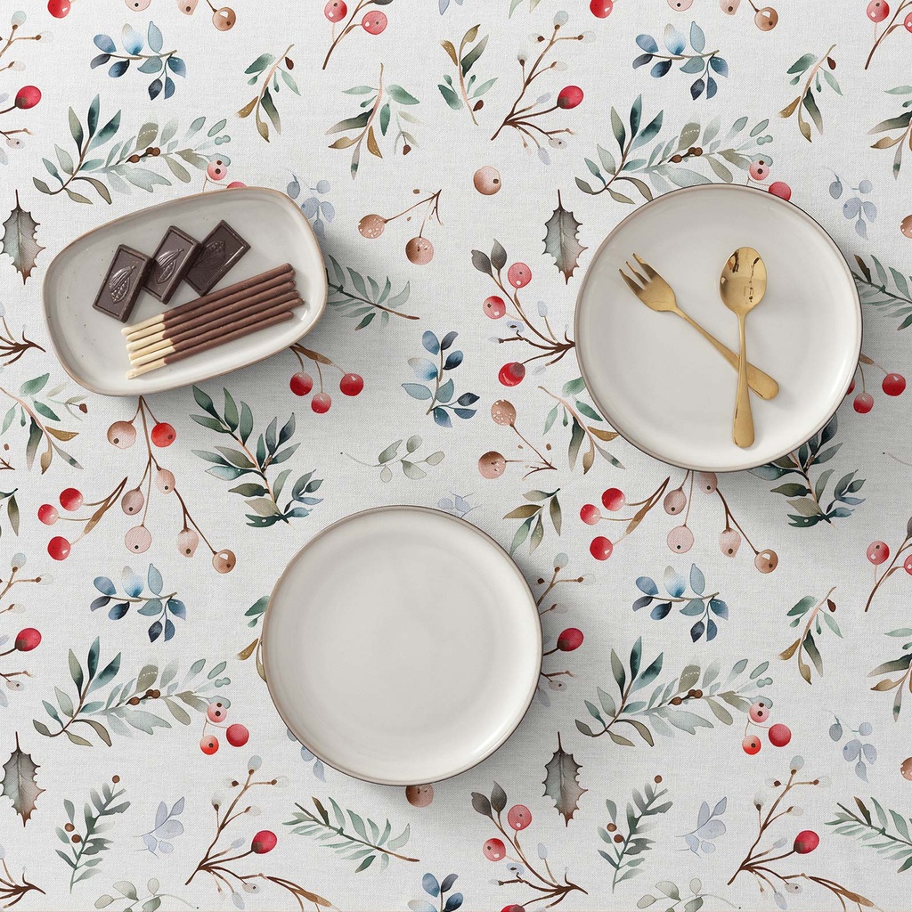 MANTEL NAVIDAD ESTAMPADO