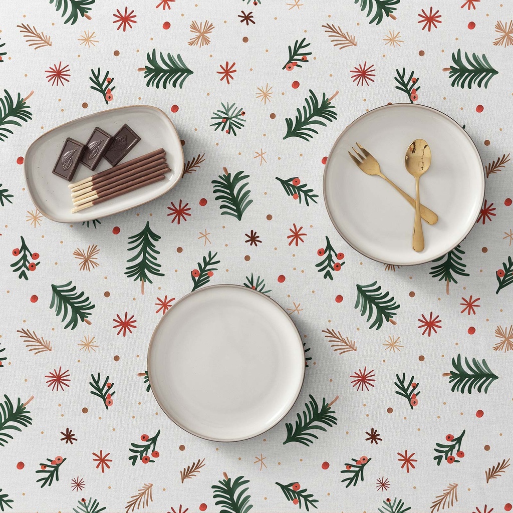 MANTEL NAVIDAD ESTAMPADO