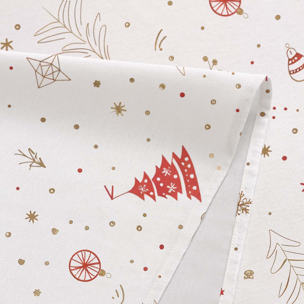 MANTEL NAVIDAD ESTAMPADO