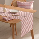 Pack 6 servilletas Vichy 45x45 cm