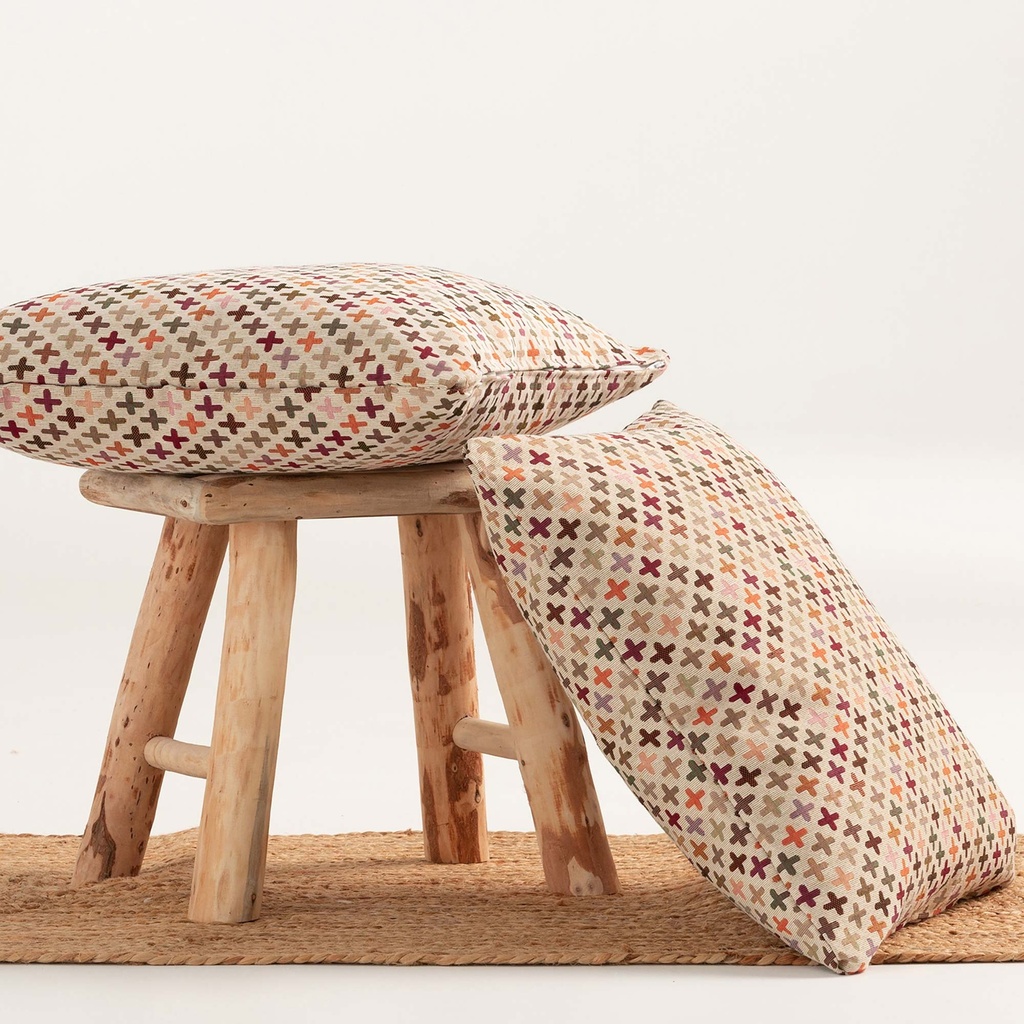 FUNDA DE COJÍN JACQUARD 2025