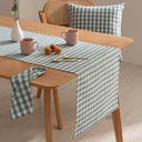 Pack 6 servilletas Vichy 45x45 cm