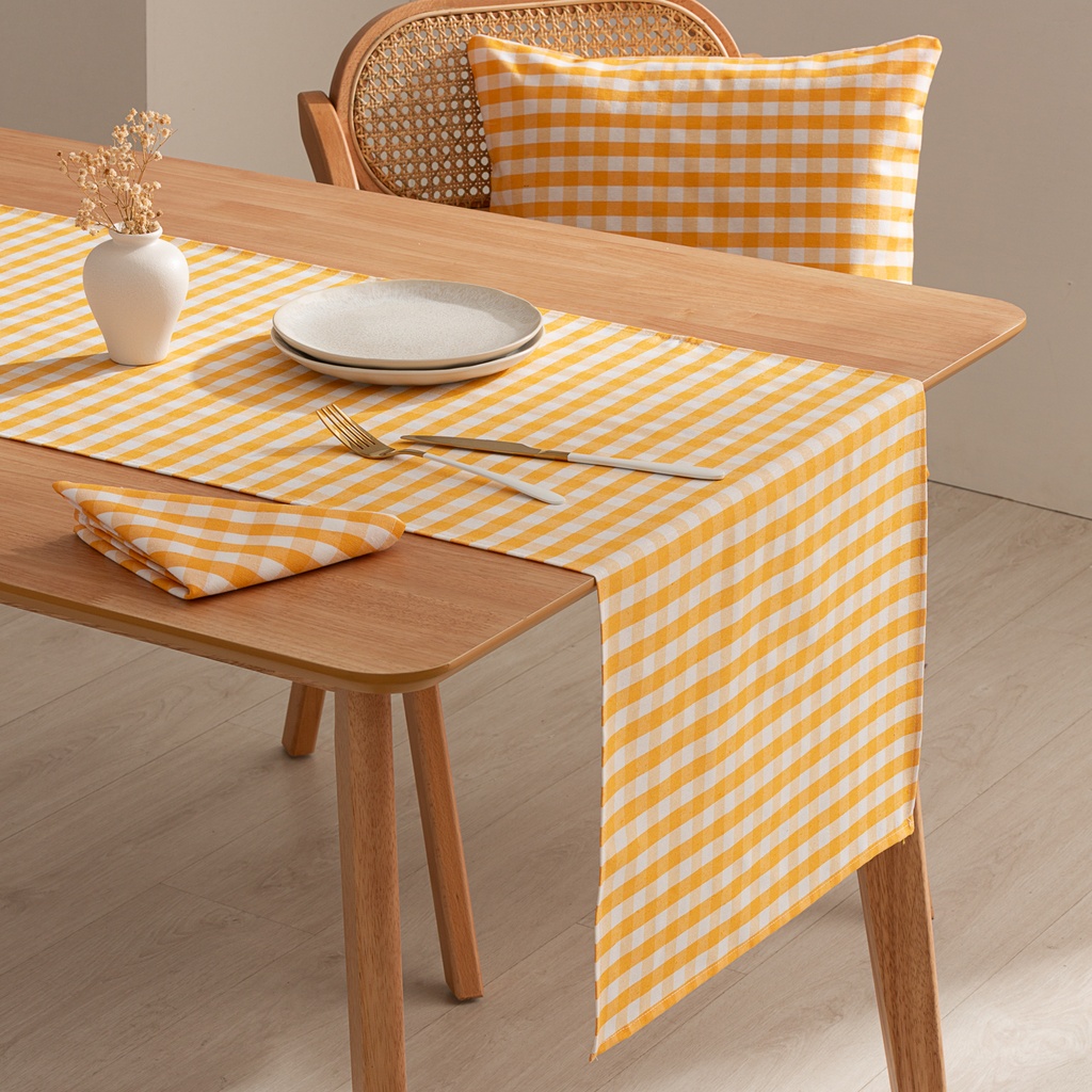 Pack 6 servilletas Vichy 45x45 cm