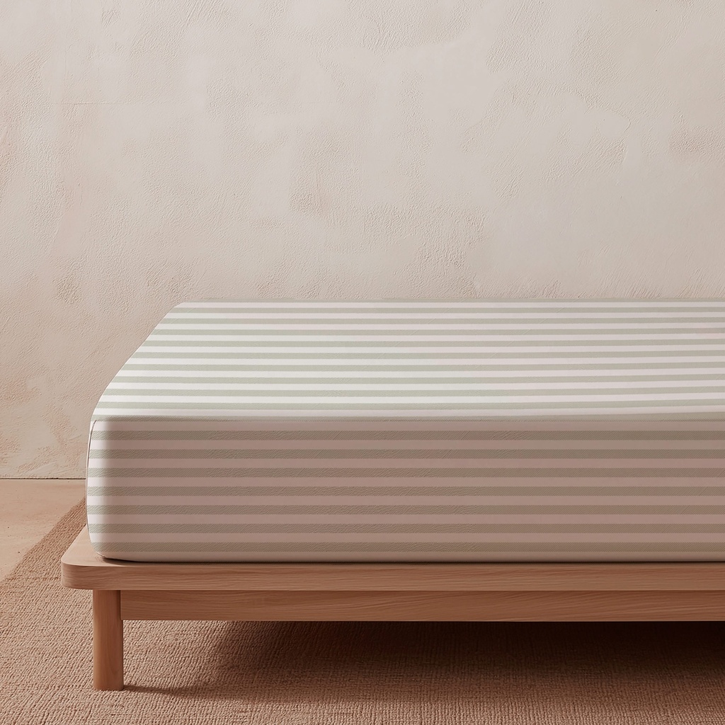 JUEGO DE SÁBANAS 100% ALGODÓN NUVIA