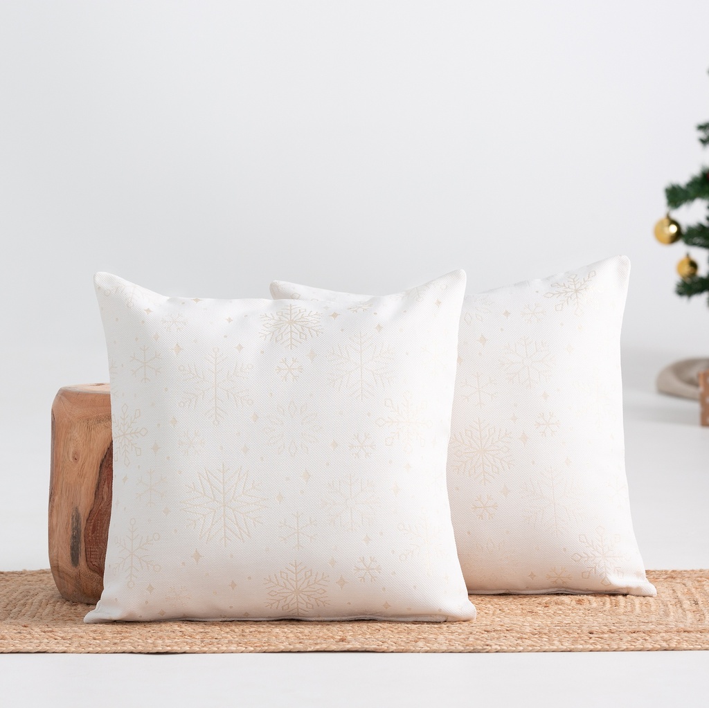 FUNDAS COJÍN NAVIDAD ALGODÓN