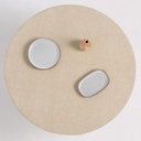 MANTEL REDONDO INDIRA ANTIMANCHAS