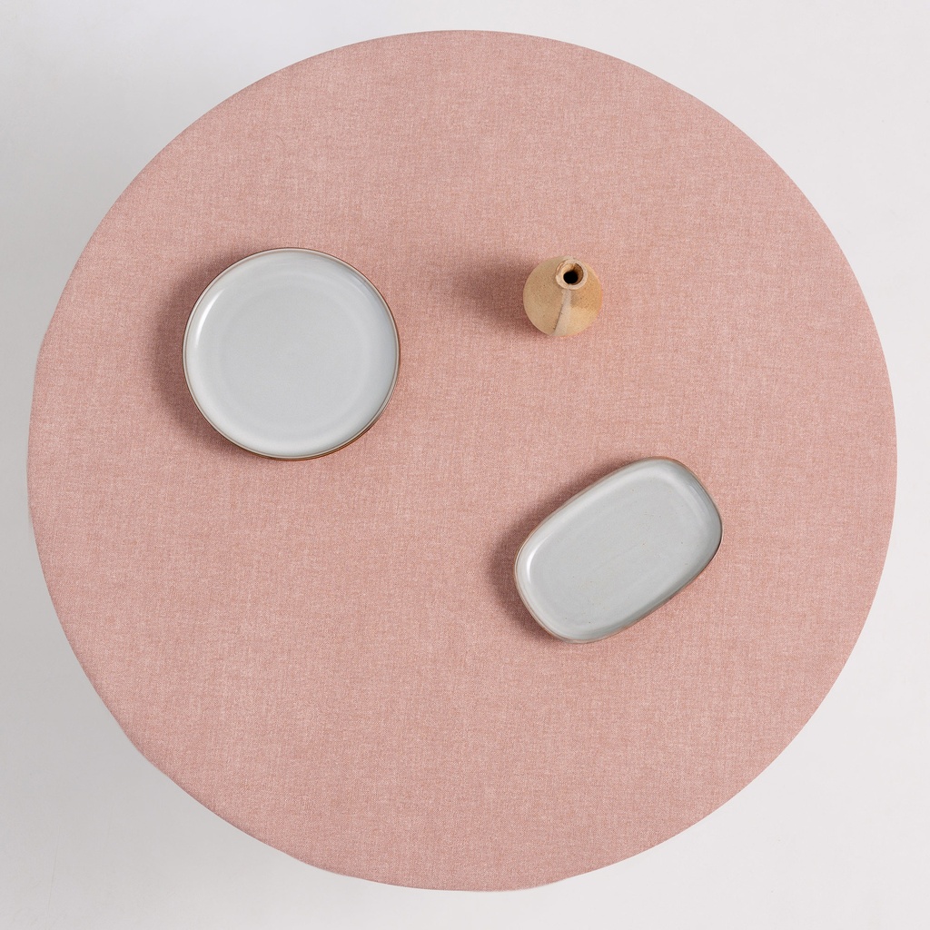 MANTEL REDONDO INDIRA ANTIMANCHAS