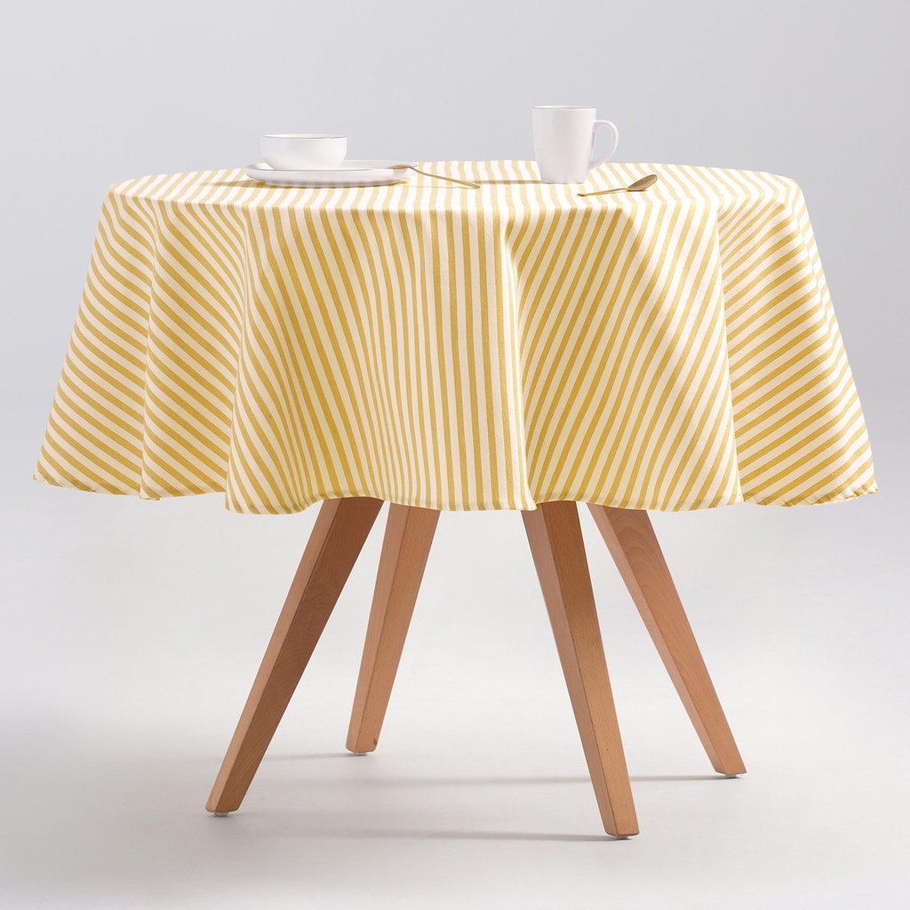 MANTEL REDONDO ARENZA ANTIMANCHAS