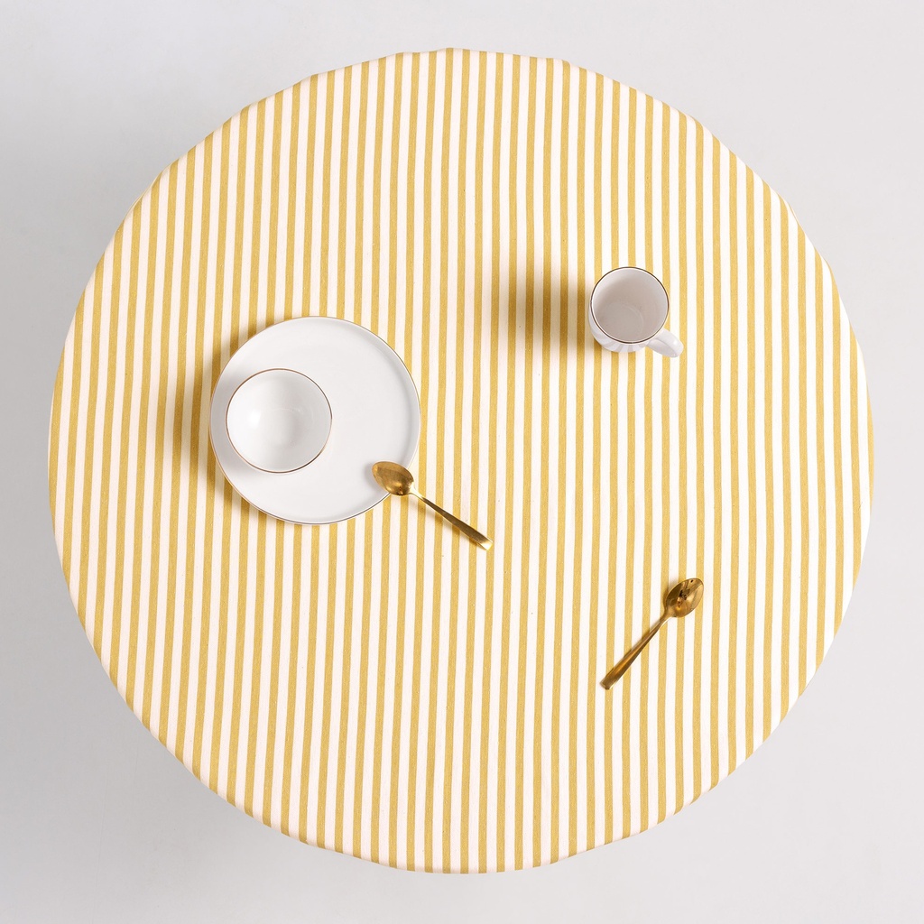 MANTEL REDONDO ARENZA ANTIMANCHAS