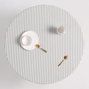 MANTEL REDONDO ARENZA ANTIMANCHAS