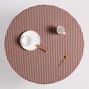 MANTEL REDONDO ARENZA ANTIMANCHAS