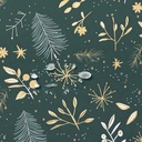 MANTEL NAVIDAD ANTIMANCHAS ALGODÓN