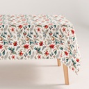 MANTEL NAVIDAD ANTIMANCHAS ALGODÓN