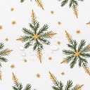 MANTEL NAVIDAD ANTIMANCHAS ALGODÓN