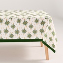 MANTEL NAVIDAD ANTIMANCHAS ALGODÓN
