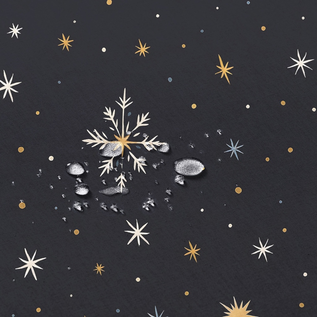 MANTEL NAVIDAD ANTIMANCHAS ALGODÓN