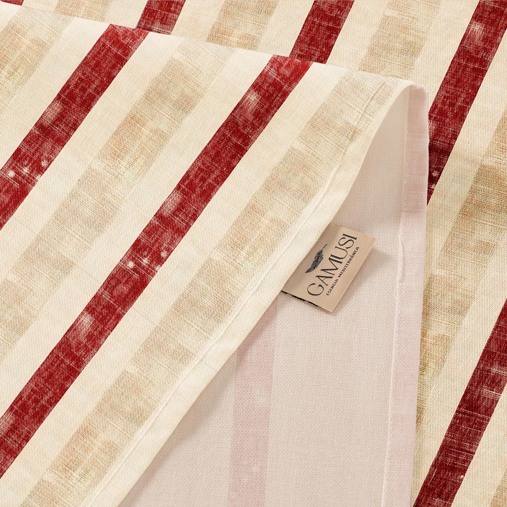 MANTEL NAVIDAD ANTIMANCHAS ALGODÓN