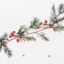 MANTEL NAVIDAD ANTIMANCHAS ALGODÓN