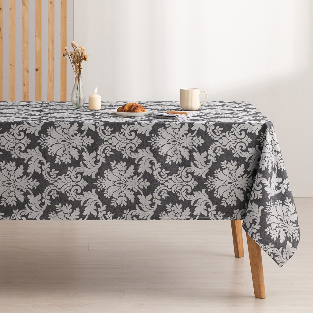 MANTEL ANT. JACQUARD DAMA