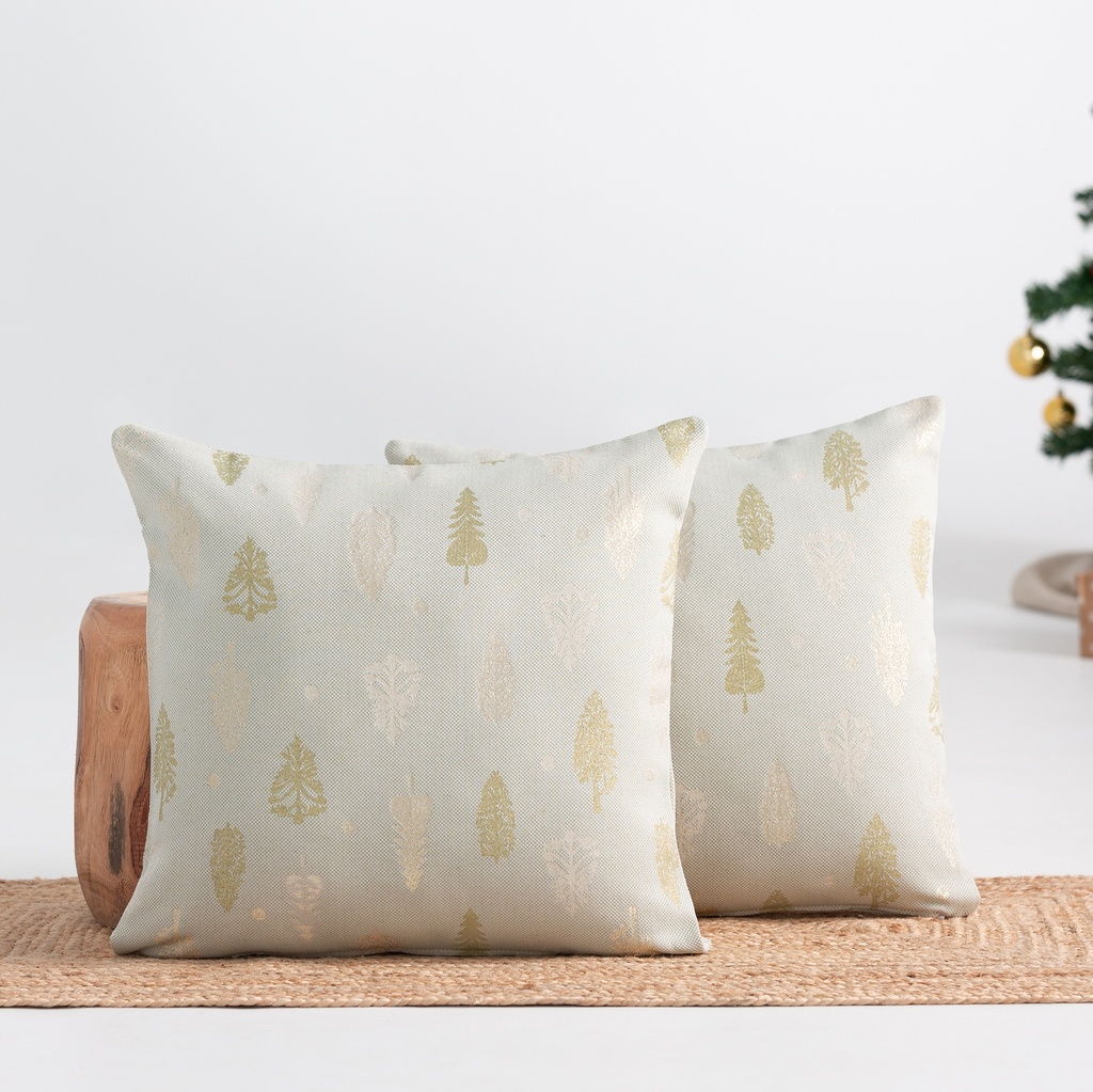 FUNDA COJÍN NAVIDAD ALGODÓN