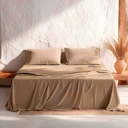 JUEGO DE SÁBANAS 100% ALGODÓN