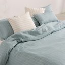 FUNDA NÓRDICA TEJIDA JACQUARD ALGODÓN