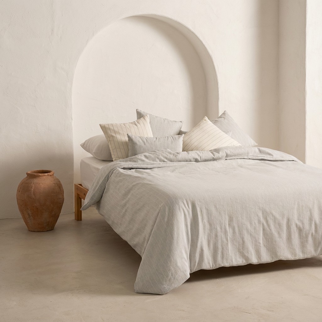 FUNDA NÓRDICA TEJIDA JACQUARD ALGODÓN