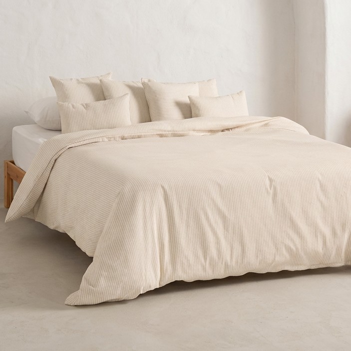 FUNDA NÓRDICA TEJIDA JACQUARD ALGODÓN