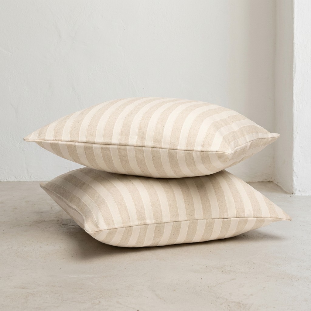 PACK 2 FUNDAS DE COJÍN ALGODÓN JACQUARD RELIEVE