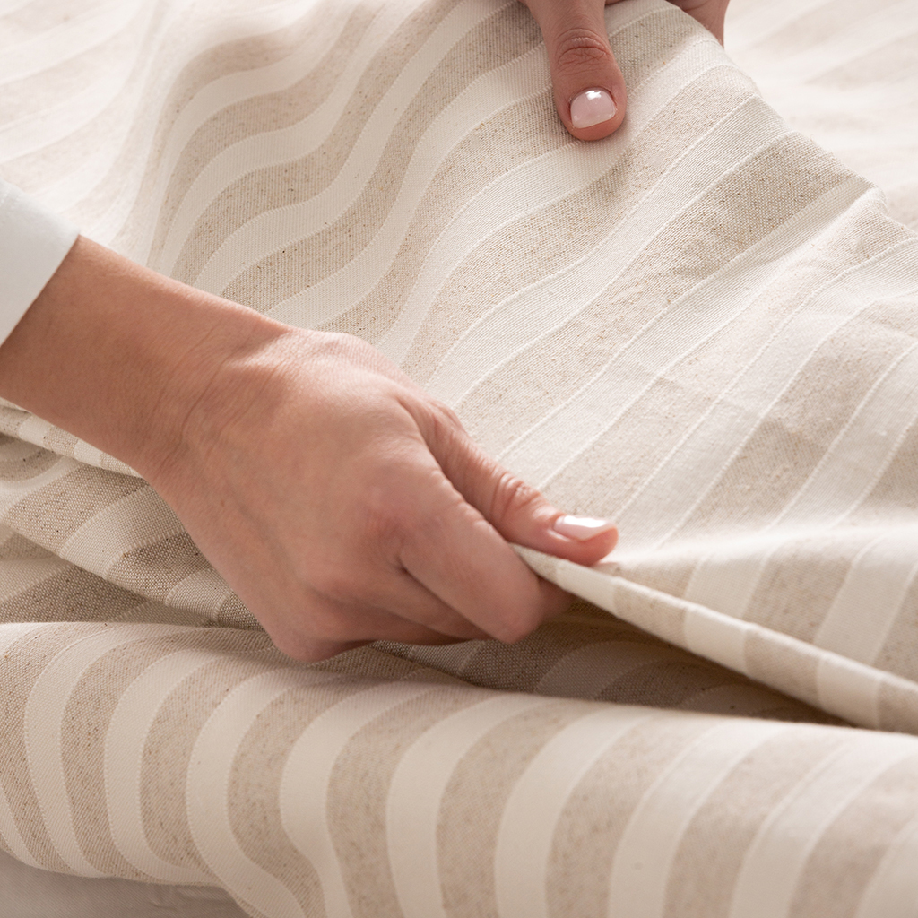 PACK 2 FUNDAS DE COJÍN ALGODÓN JACQUARD RELIEVE