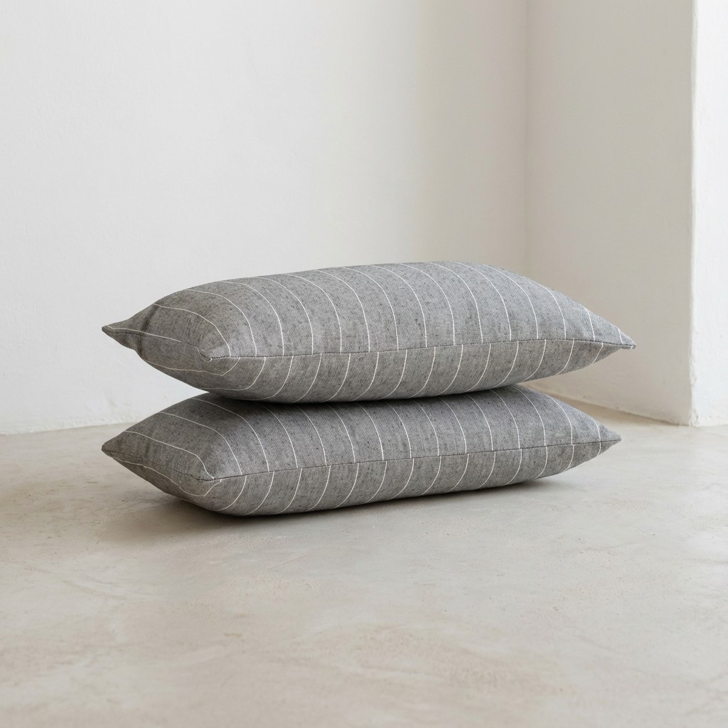 PACK 2 FUNDAS DE COJÍN ALGODÓN JACQUARD RELIEVE