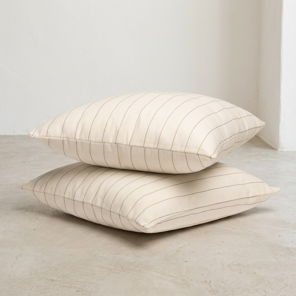 PACK 2 FUNDAS DE COJÍN ALGODÓN JACQUARD RELIEVE