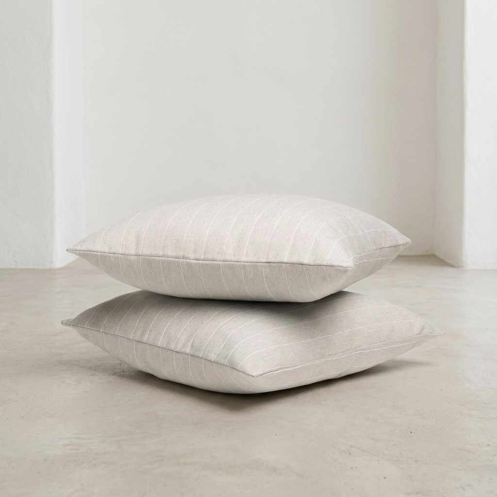 PACK 2 FUNDAS DE COJÍN ALGODÓN JACQUARD RELIEVE