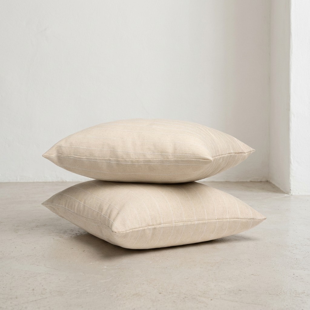 PACK 2 FUNDAS DE COJÍN ALGODÓN JACQUARD RELIEVE