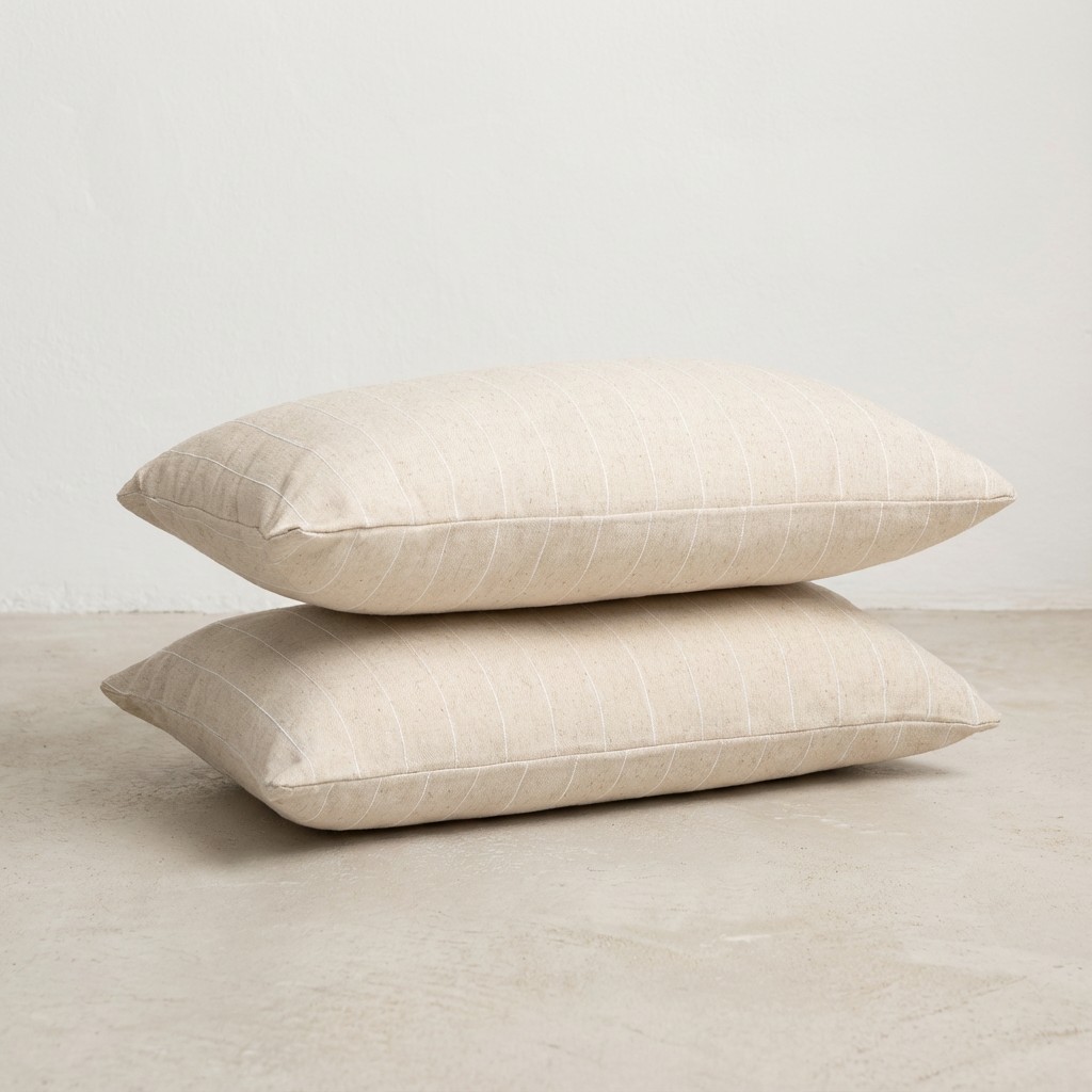 PACK 2 FUNDAS DE COJÍN ALGODÓN JACQUARD RELIEVE