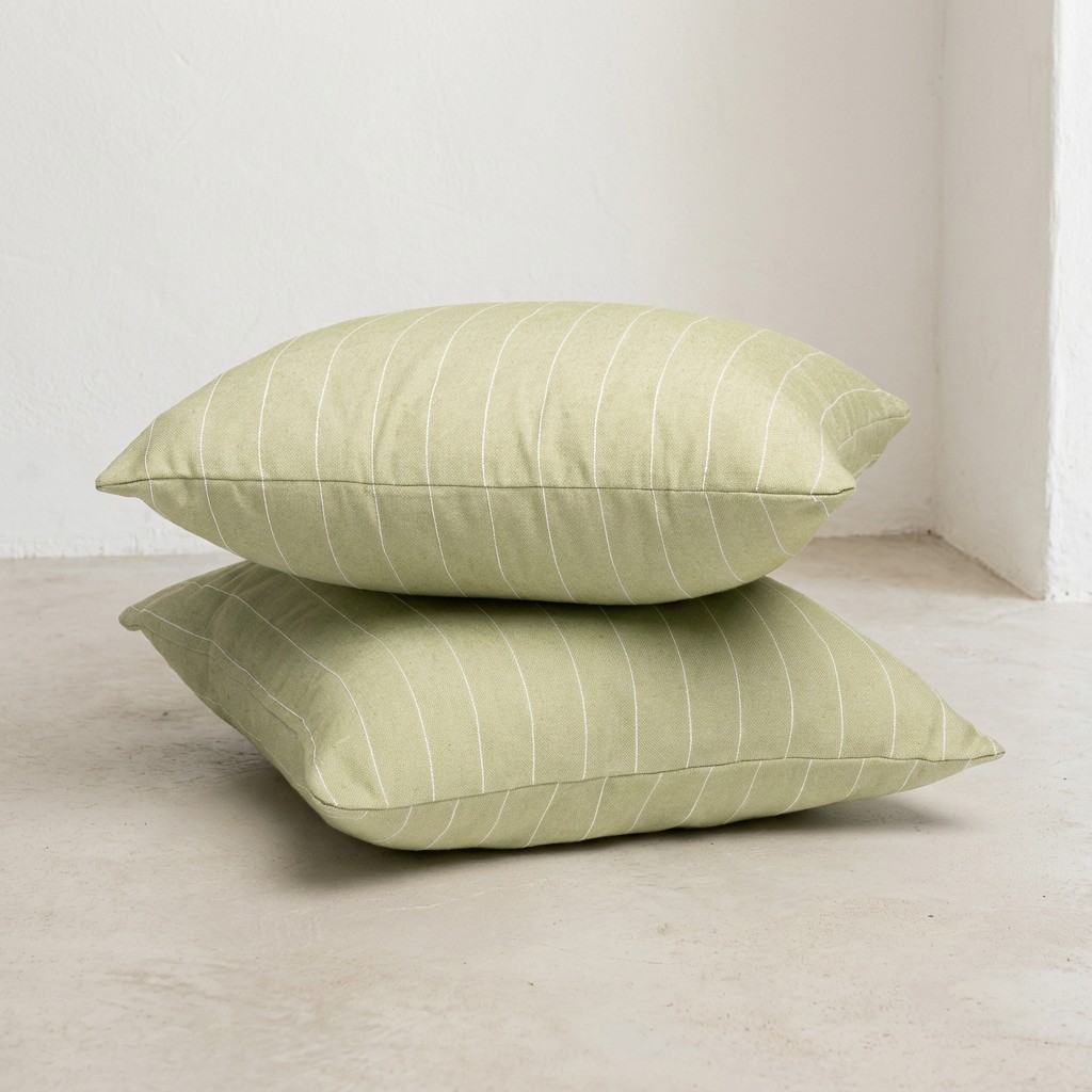 PACK 2 FUNDAS DE COJÍN ALGODÓN JACQUARD RELIEVE