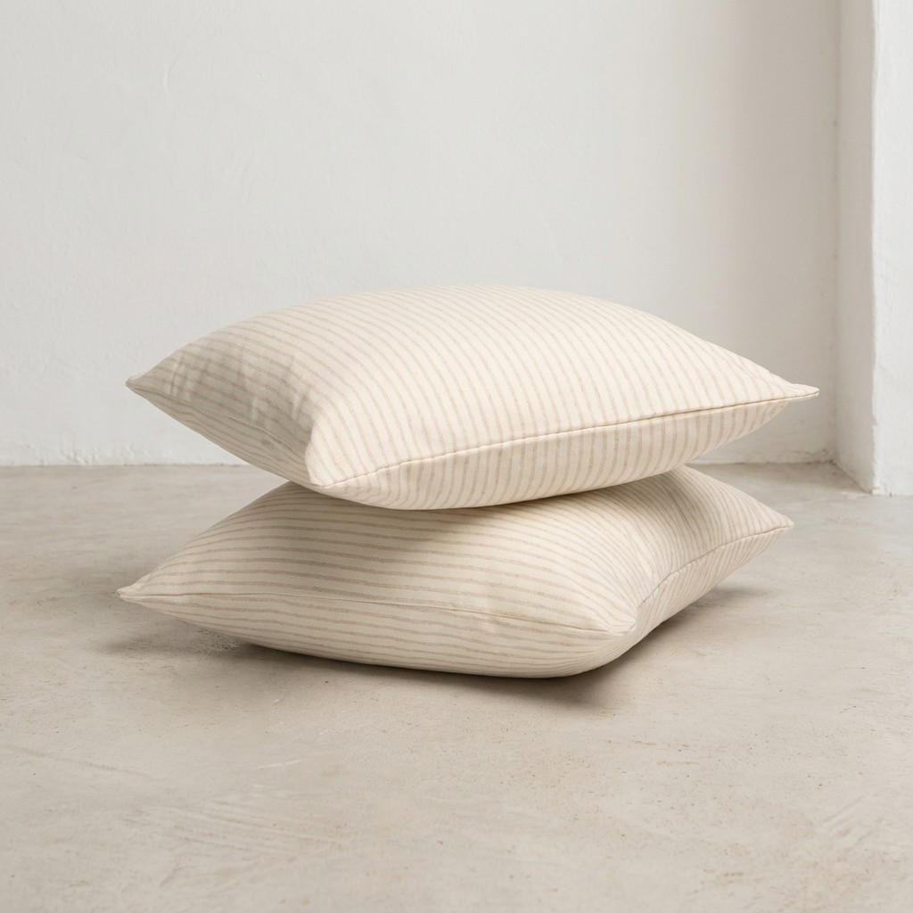 PACK 2 FUNDAS DE COJÍN ALGODÓN JACQUARD RELIEVE