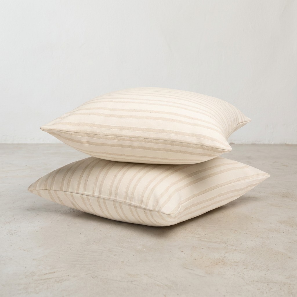 PACK 2 FUNDAS DE COJÍN ALGODÓN JACQUARD RELIEVE