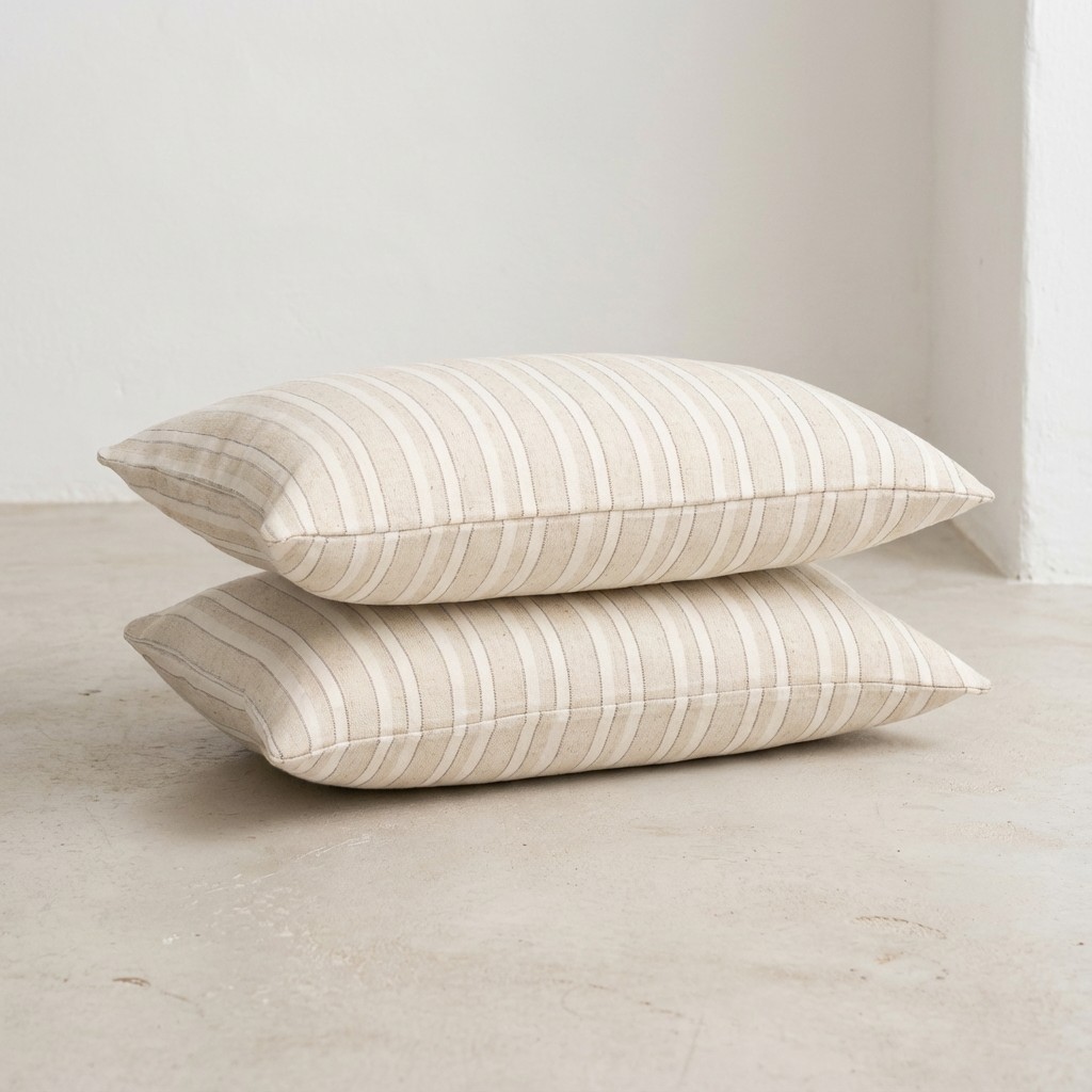 PACK 2 FUNDAS DE COJÍN ALGODÓN JACQUARD RELIEVE