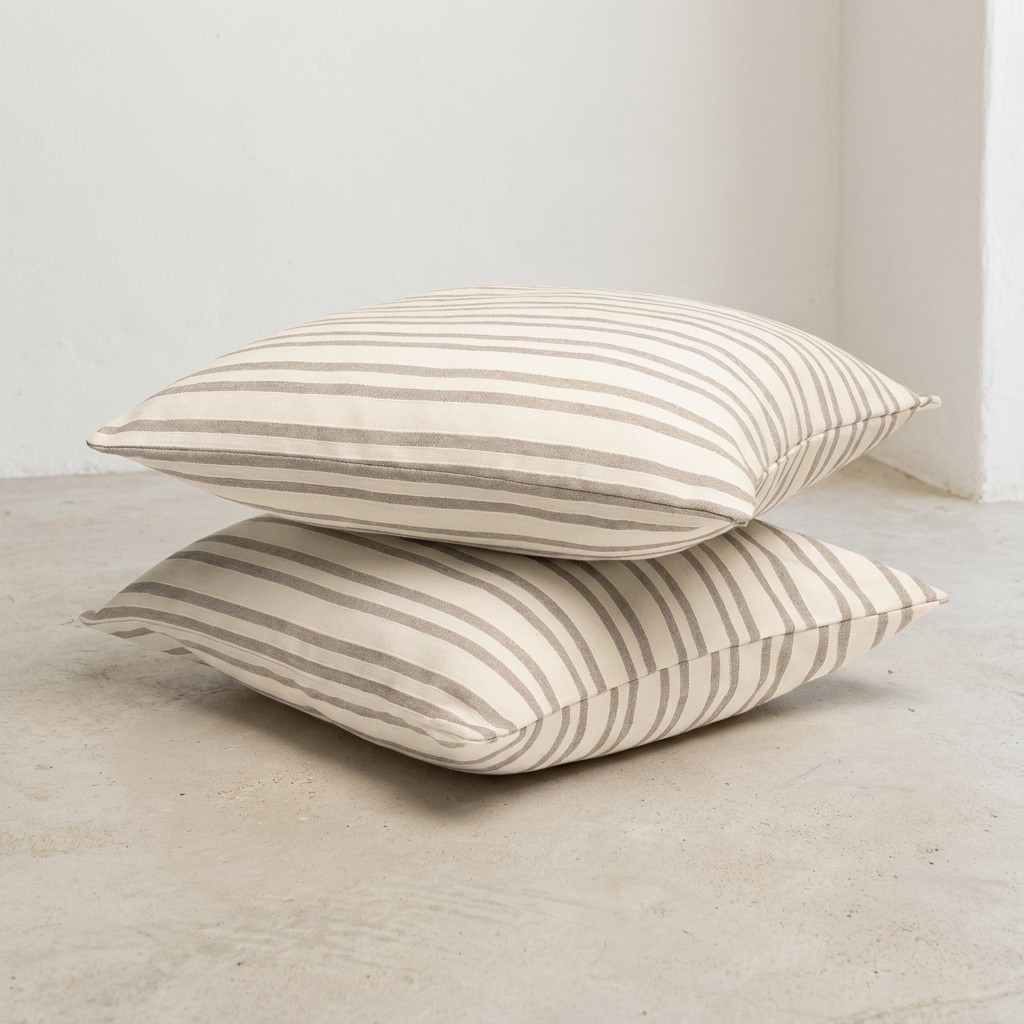 PACK 2 FUNDAS DE COJÍN ALGODÓN JACQUARD RELIEVE