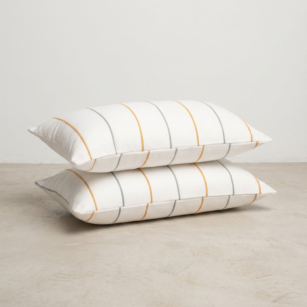 PACK 2 FUNDAS DE COJÍN ALGODÓN JACQUARD RELIEVE