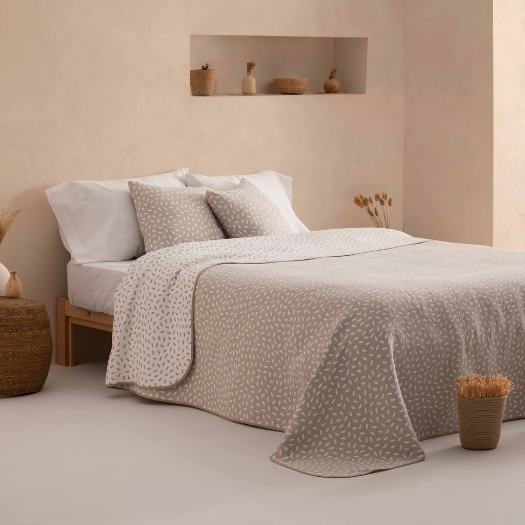 Colcha ligera Cinti jacquard