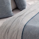 Colcha ligera Marea jacquard