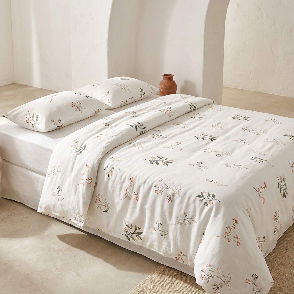 FUNDA NÓRDICA 100% ALGODÓN FLORISA 