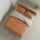 JUEGO FUNDA NÓRDICA REVERSIBLE 100% ALGODÓN CARMINA